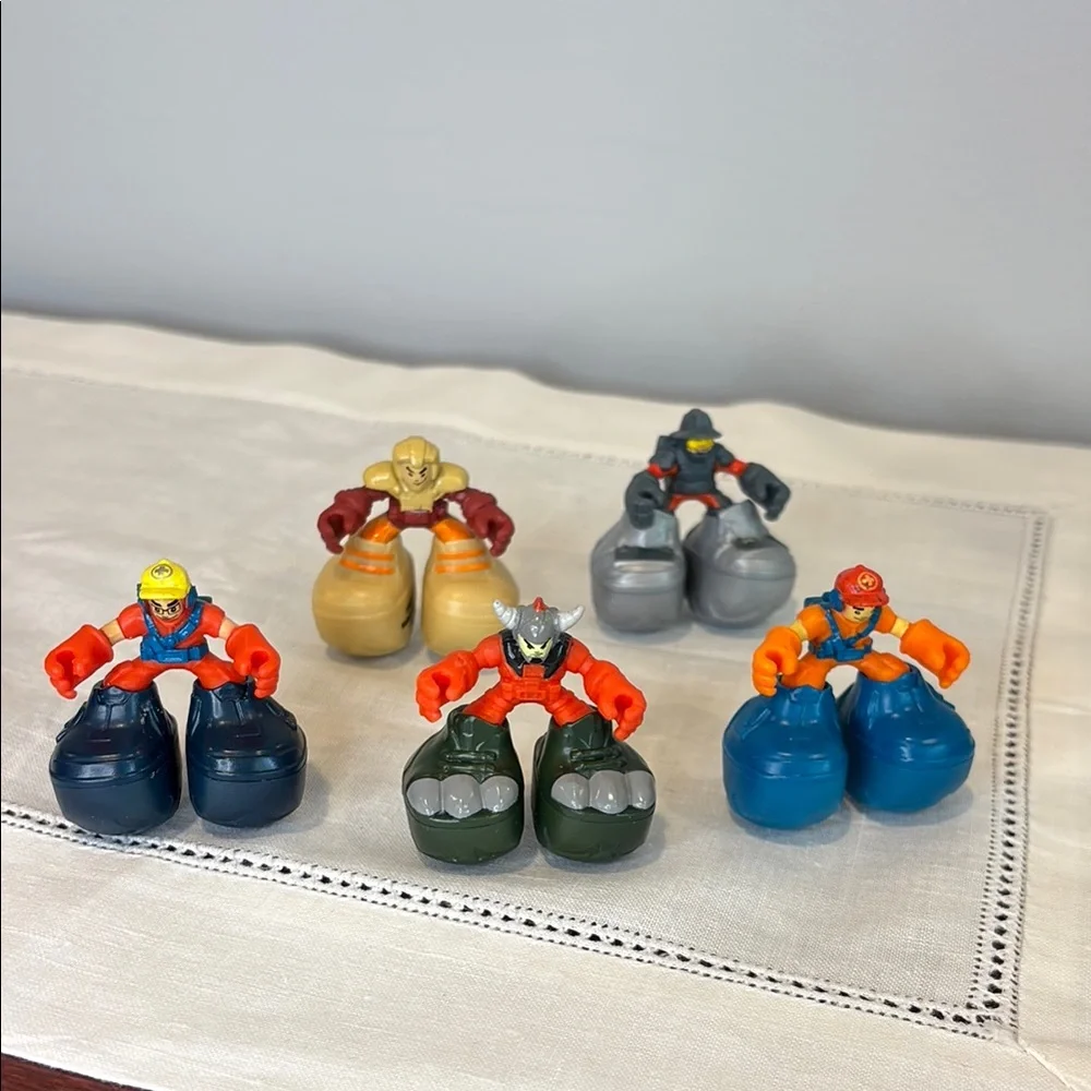 Mattel Matchbox Big Boots Lot of 5